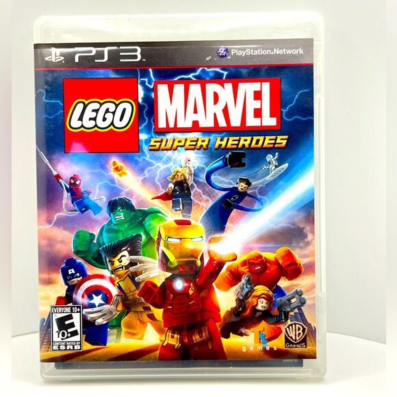 $5 🌸 PS3 LEGO Marvel Super Heros ~ PlayStation 3 ~ E for Everyone ~ Pre Loved - Picture 1 of 4